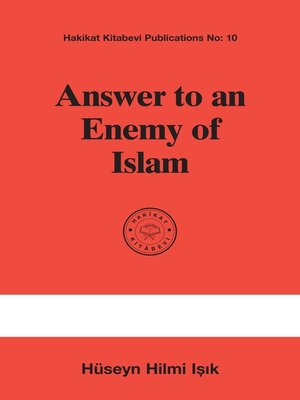 cover image of Answer to an Enemy of Islam